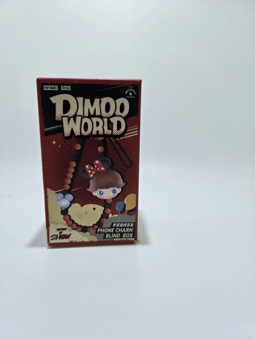 Popmart Dimoo World Disney Goofy Phone Charm Strap NEW but open box